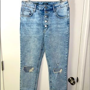 High waisted skinny jeans light wash from target size 12